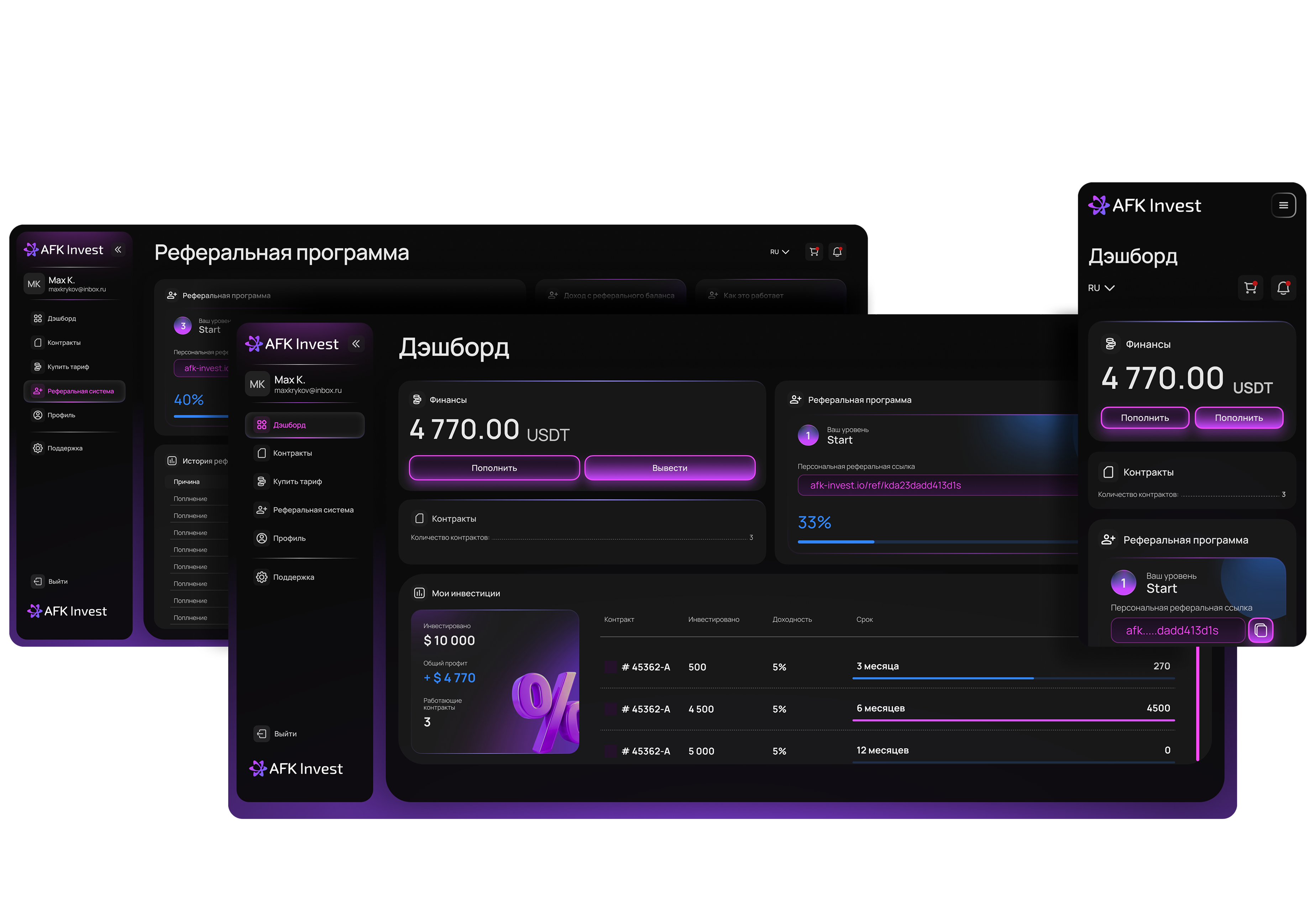 AFK Invest AI trading bot
